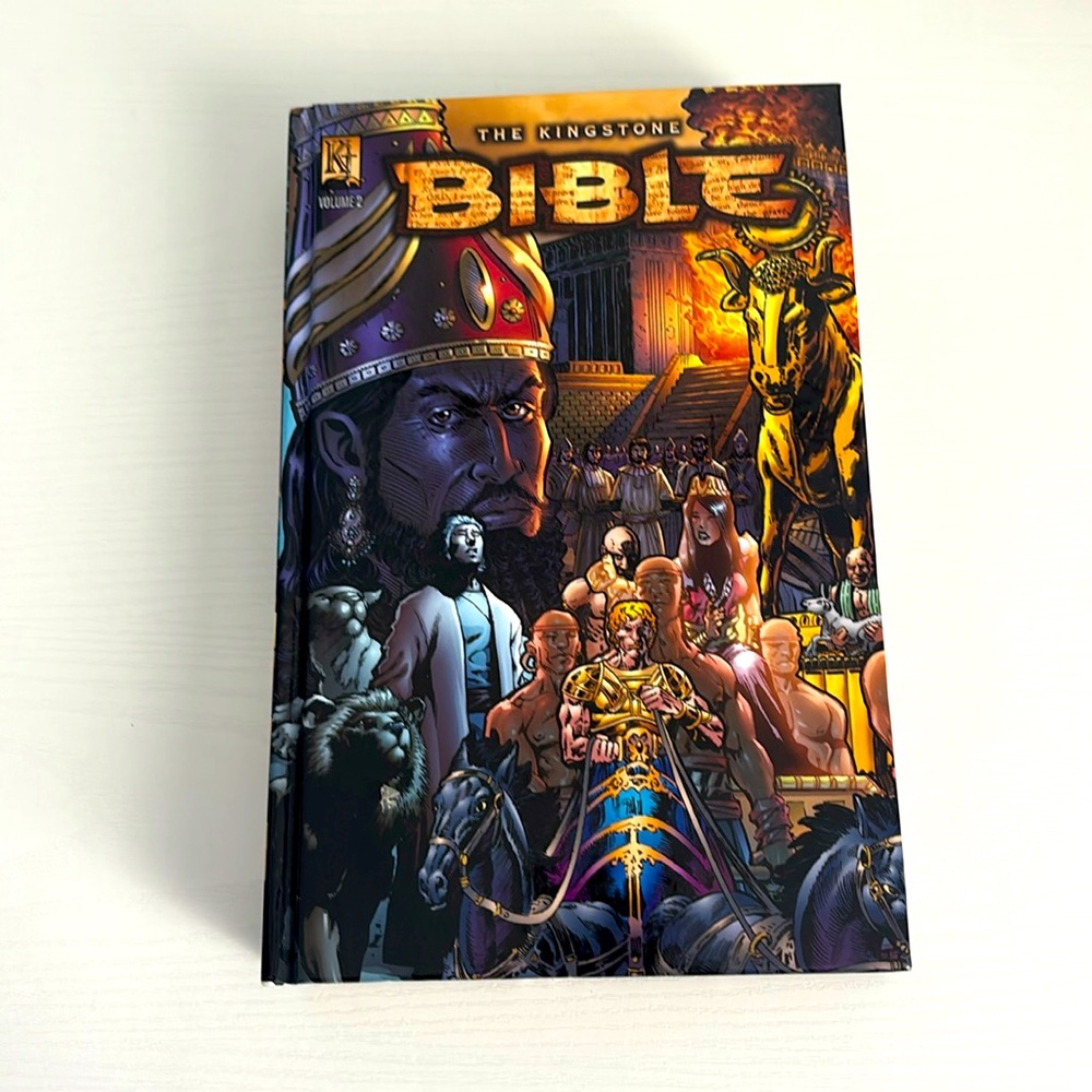 The‎ Kingstone Bible Volume 2 Hardcover Graphic Comic Art Ayris